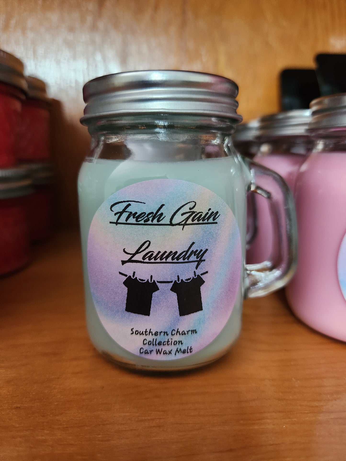 Salt Shaker Wax Melt Car Freshener