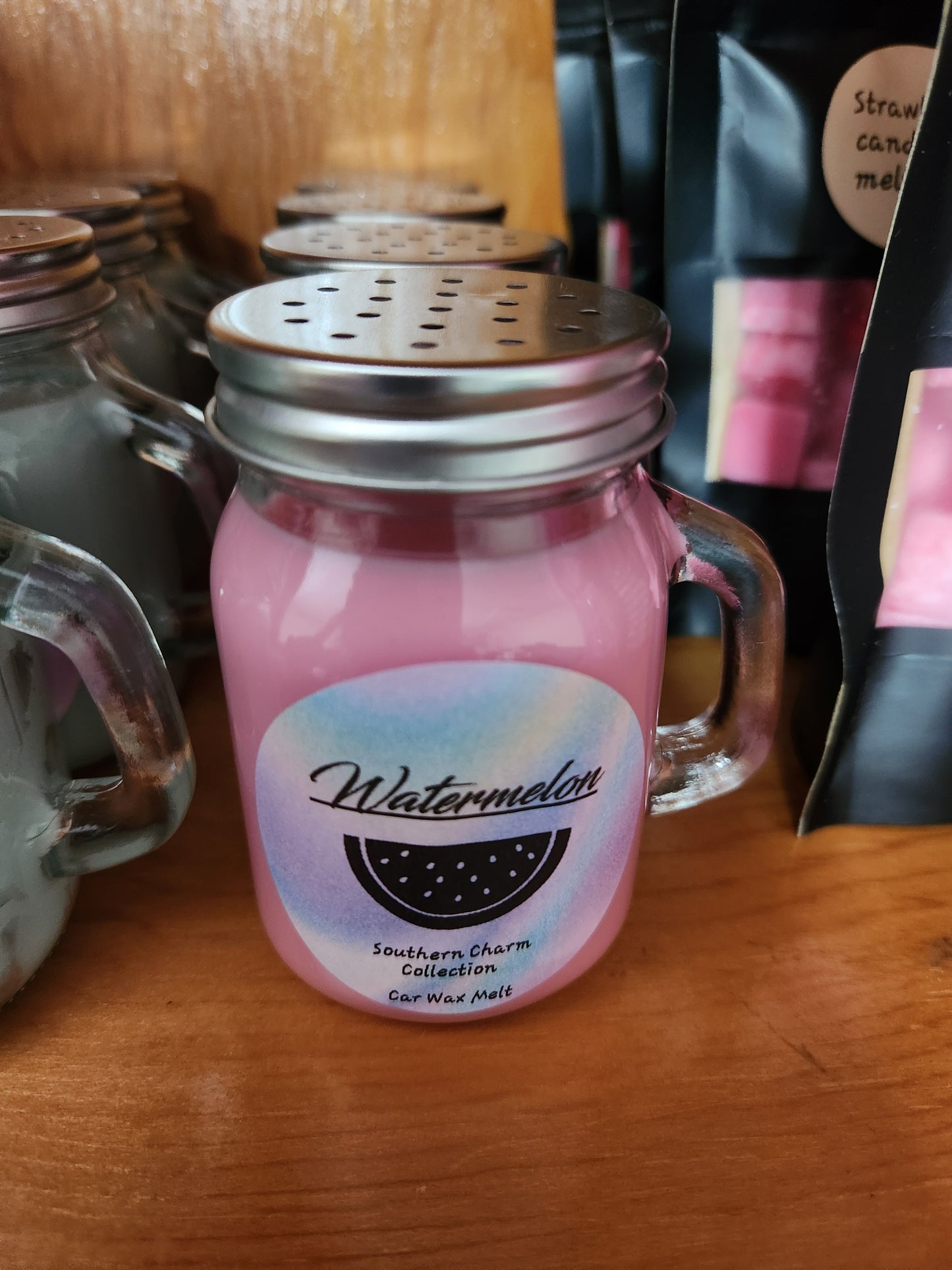Salt Shaker Wax Melt Car Freshener